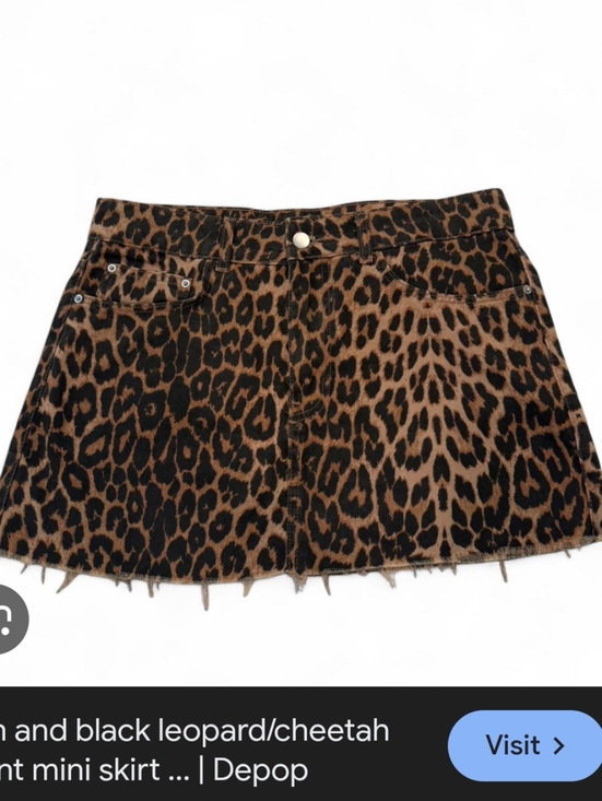 Zara Dresses & Skirts - ZARA Trf Collection Animal Print Mini Skirt XS